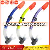 Professional silicone adult semi - dry dive snorkel